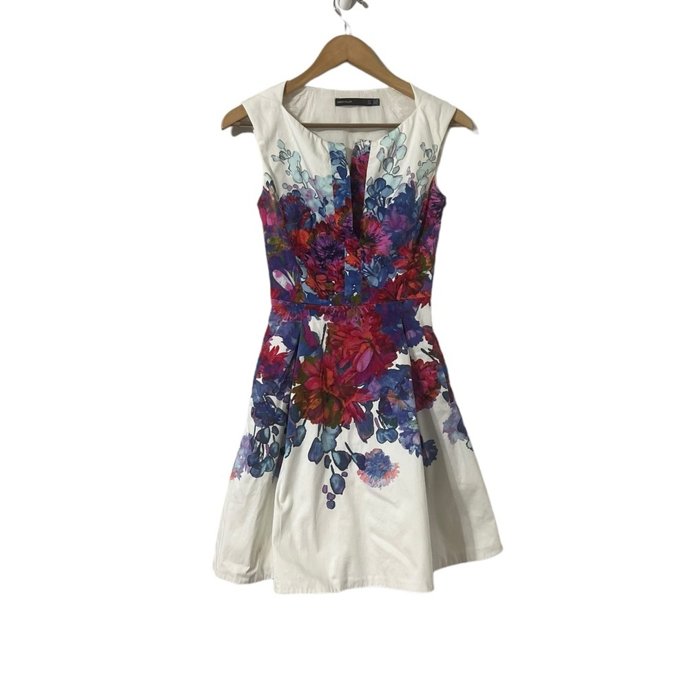 KAREN MILLEN Floral Multi Color Formal Dress - Picture 2 of 6